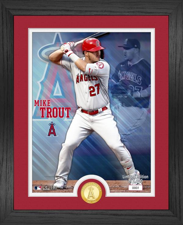Highland Mint Los Angeles Angels Mike Trout Bronze Coin Photo Mint