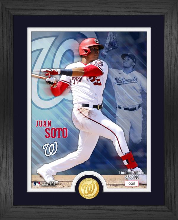 Highland Mint Washington Nationals Juan Soto Bronze Coin Photo Mint