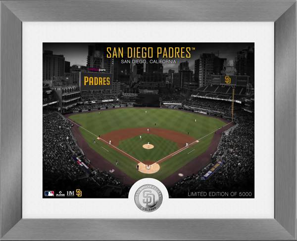 Highland Mint San Diego Padres Art Deco Silver Coin Photo Mint