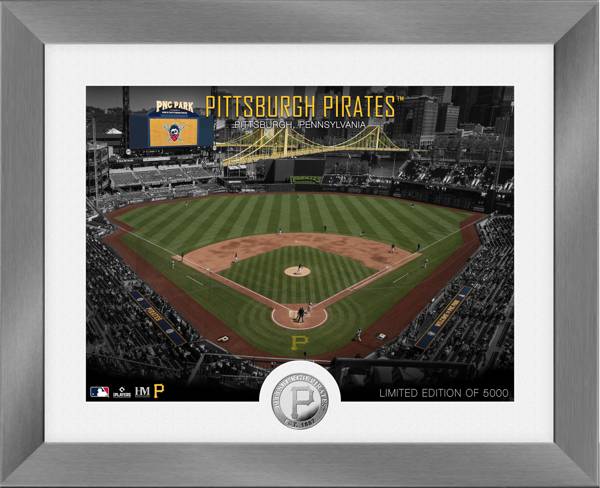 Highland Mint Pittsburgh Pirates Art Deco Silver Coin Photo Mint product image