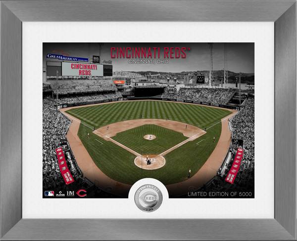 Highland Mint Cincinnati Reds Art Deco Silver Coin Photo Mint