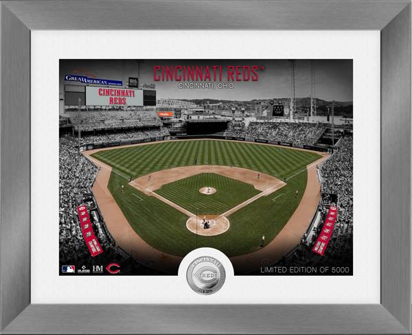 Highland Mint Cincinnati Reds Art Deco Silver Coin Photo Mint