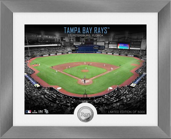 Highland Mint Tampa Bay Rays Art Deco Silver Coin Photo Mint