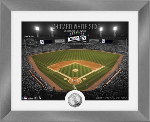 Highland Mint Chicago White Sox Art Deco Silver Coin Photo Mint