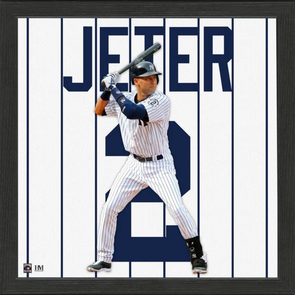 Highland Mint New York Yankees Derek Jeter Impact Jersey Framed Photo