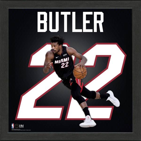 Highland Mint Miami Heat Jimmy Butler Impact Jersey Framed Photo product image