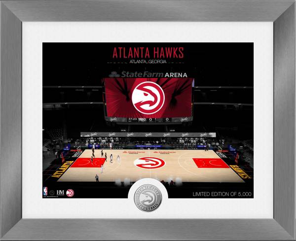 Highland Mint Atlanta Hawks Art Deco Coin Photo Mint