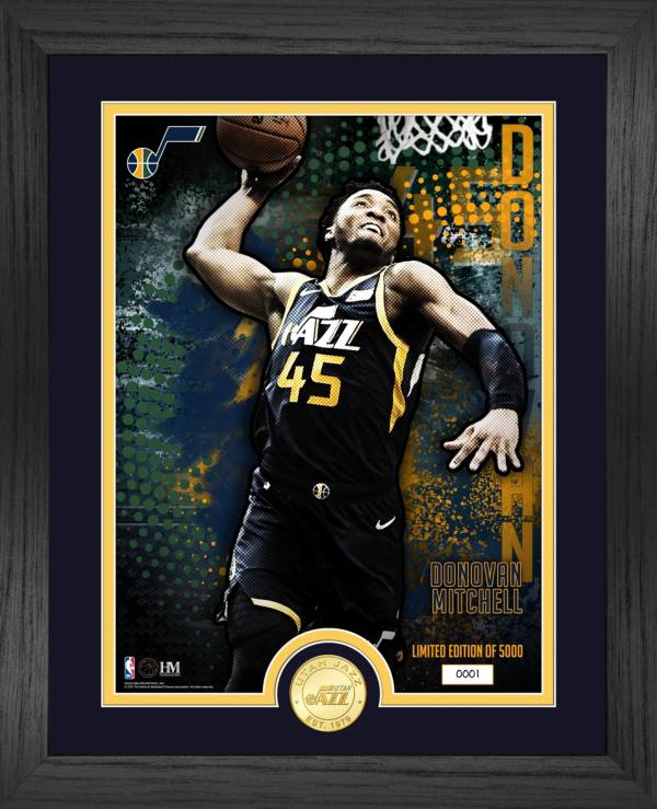 Highland Mint Utah Jazz Donovan Mitchell Bronze Coin Photo Mint