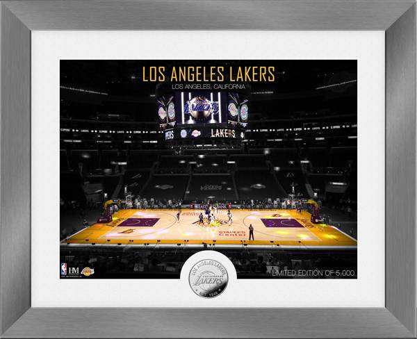 Highland Mint Los Angeles Lakers Art Deco Coin Photo Mint