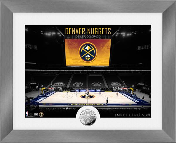 Highland Mint Denver Nuggets Art Deco Coin Photo Mint