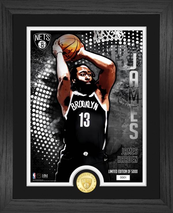 Highland Mint Brooklyn Nets James Harden Bronze Coin Photo product image