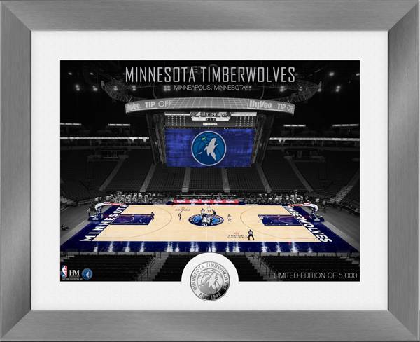 Highland Mint Minnesota Timberwolves Art Deco Coin Photo Mint