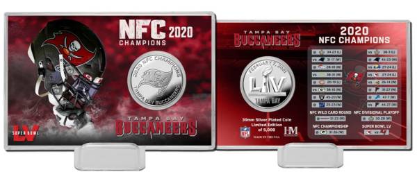 Highland Mint Tampa Bay Buccaneers NFC Conference Champions Coin Card