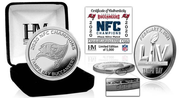 Highland Mint Tampa Bay Buccaneers NFC Conference Champions Coin