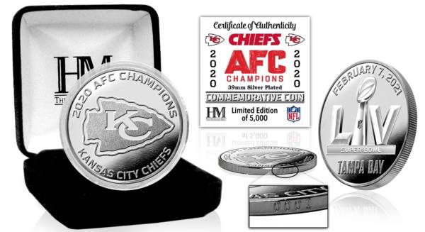 Highland Mint Kansas City Chiefs AFC Conference Champions Coin