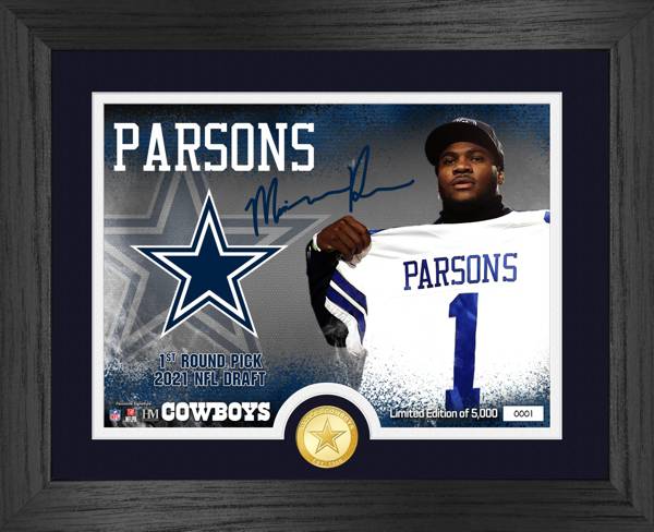 Highland Mint Dallas Cowboys Micah Parsons Bronze Coin Photo