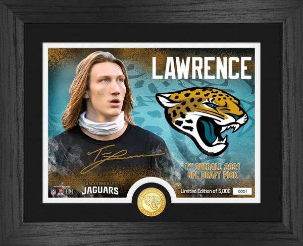 Highland Mint Jacksonville Jaguars Trevor Lawrence Bronze Coin Photo
