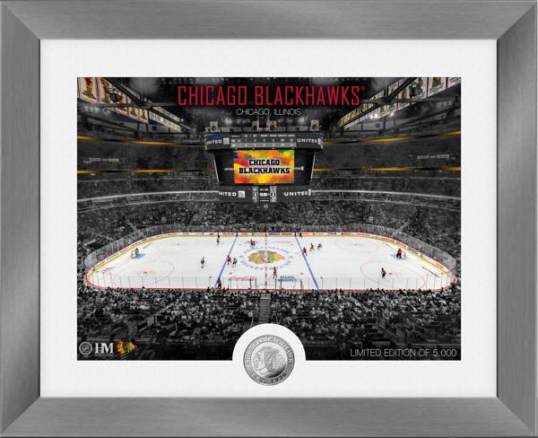 Highland Mint Chicago Blackhawks Art Deco Silver Coin Photo Mint product image