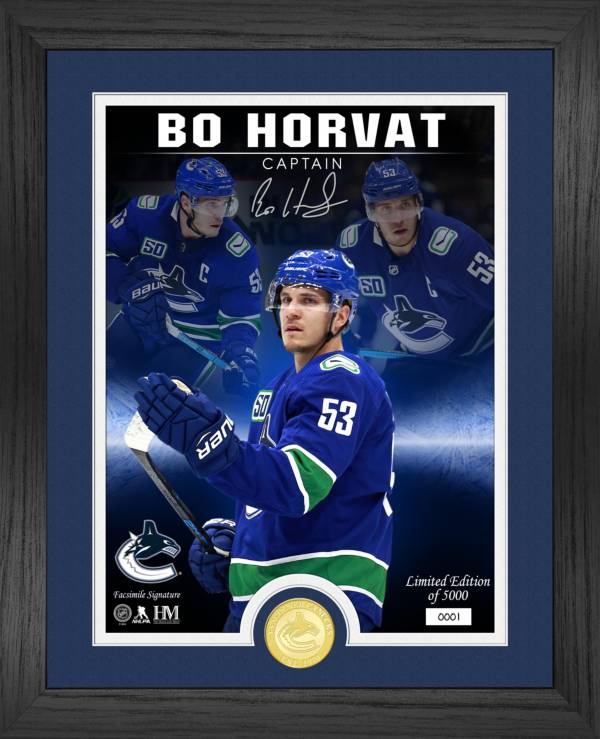 Highland Mint Vancouver Canucks Bo Horvat Signature Series Bronze Coin Photo Mint