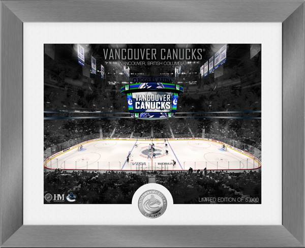 Highland Mint Vancouver Canucks Art Deco Silver Coin Photo Mint product image