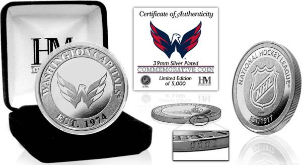 Highland Mint Washington Capitals Silver Team Coin product image
