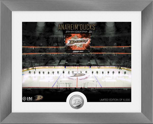 Highland Mint Anaheim Ducks Art Deco Silver Coin Photo Mint