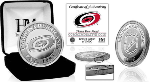 Highland Mint Carolina Hurricanes Silver Team Coin product image