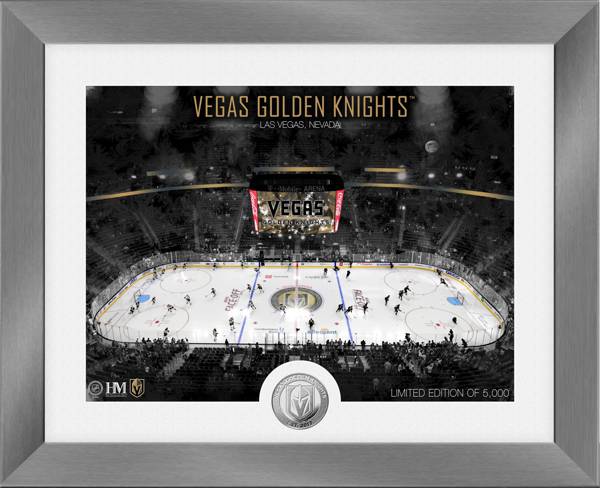 Highland Mint Vegas Golden Knights Art Deco Silver Coin Photo Mint product image