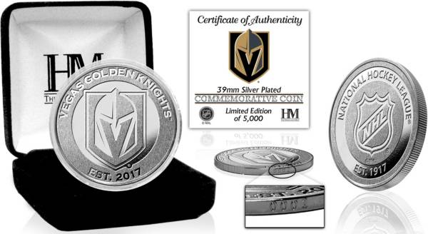 Highland Mint Vegas Golden Knights Silver Team Coin