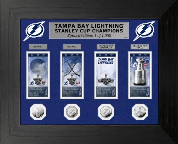 Highland Mint 2021 Stanley Cup Champions Tampa Bay Lightning Deluxe Ticket and Coin Collection