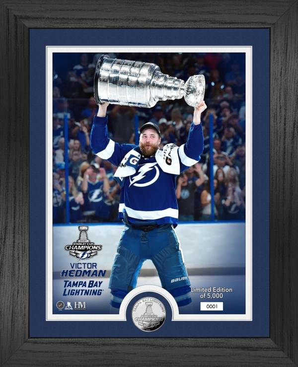 Highland Mint 2021 Stanley Cup Champions Tampa Bay Lightning Victor Headman Stanley Cup Tophy Select Series Coin Photo Mint