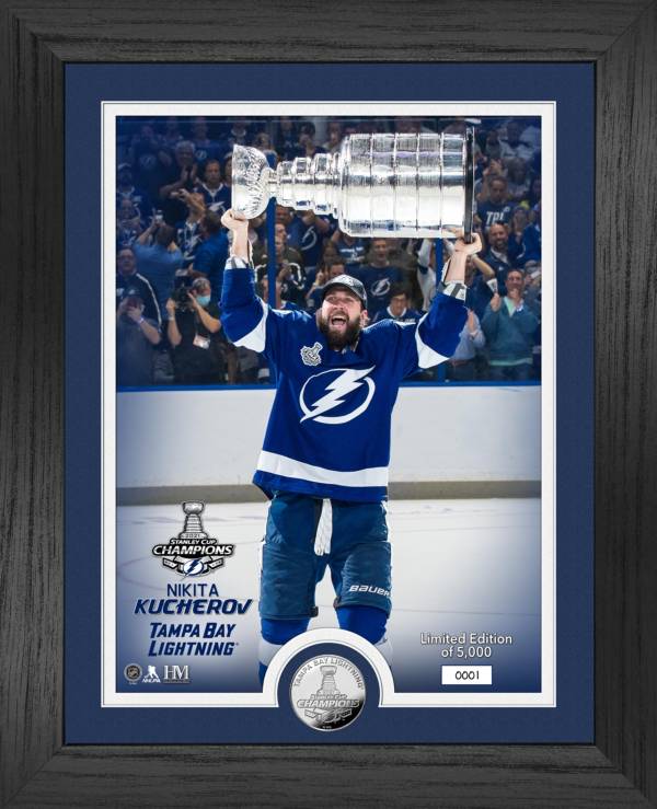 Highland Mint 2021 Stanley Cup Champions Tampa Bay Lightning Nikita Kucherov Stanley Cup Tophy Select Series Coin Photo Mint