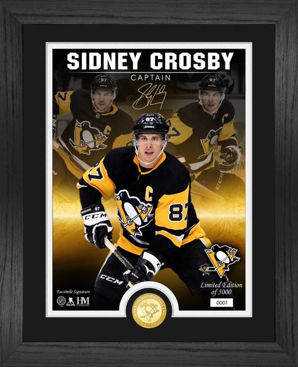 Highland Mint Pittsburgh Penguins Sidney Crosby Signature Series Bronze Coin Photo Mint product image