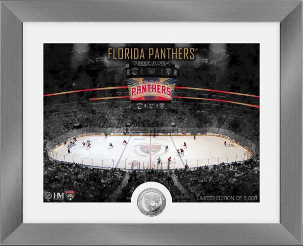 Highland Mint Florida Panthers Art Deco Silver Coin Photo Mint