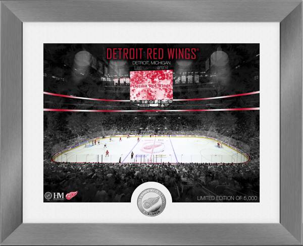 Highland Mint Detroit Red Wings Art Deco Silver Coin Photo Mint