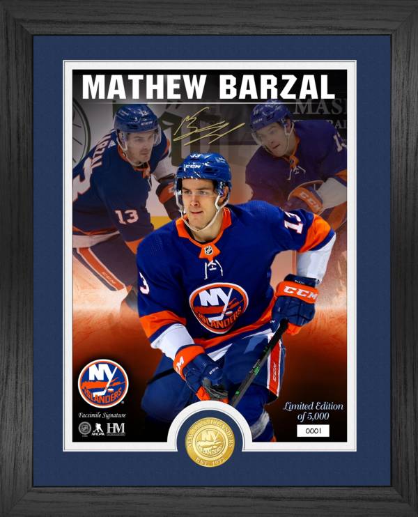 Highland Mint New York Islanders Mathew Barzal Signature Series Bronze Coin Photo Mint