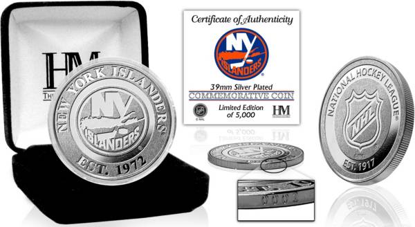 Highland Mint New York Islanders Silver Team Coin