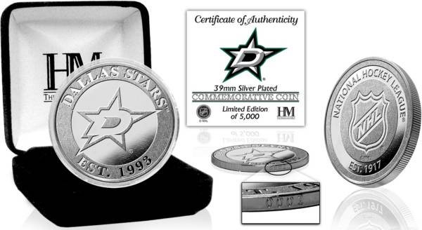 Highland Mint Dallas Stars Silver Team Coin product image