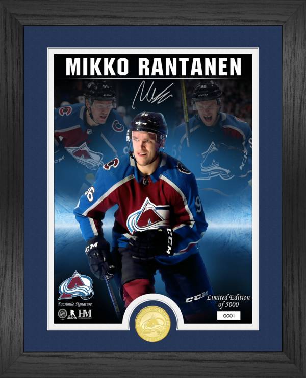 Highland Mint Colorado Avalanche Mikko Rantanen Signature Series Bronze Coin Photo Mint
