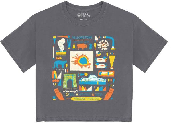 Parks Project Women's Yellowstone 150th Boxy Graphic T-Shirt product image