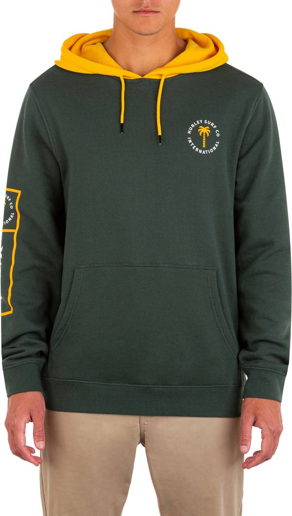 Hurley Men's Icon Palm Summer Pullover Hoodie