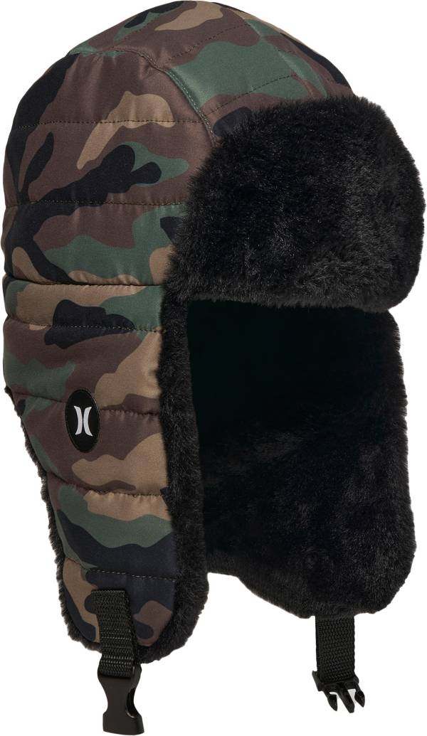 Hurley Men's Block Party Trapper Hat