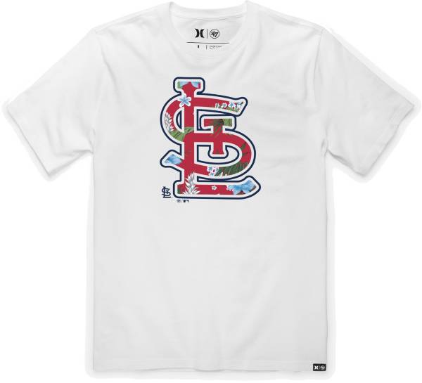 Hurley x '47 Men's St. Louis Cardinals White T-Shirt