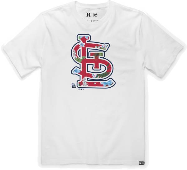Hurley x '47 Men's St. Louis Cardinals White T-Shirt product image