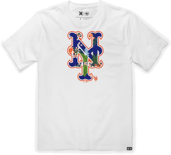 Hurley x '47 Men's New York Mets White T-Shirt