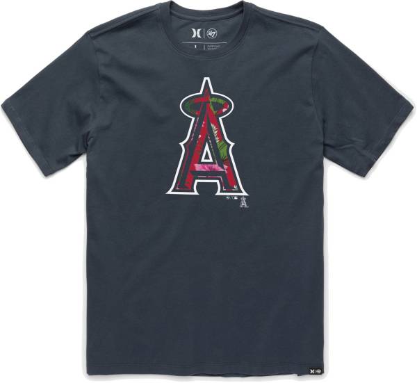 Hurley x '47 Men's Los Angeles Angels Navy T-Shirt