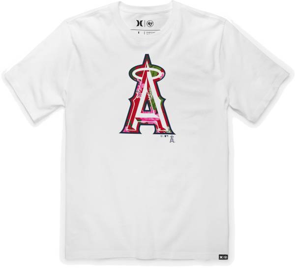 Hurley x '47 Men's Los Angeles Angels White T-Shirt