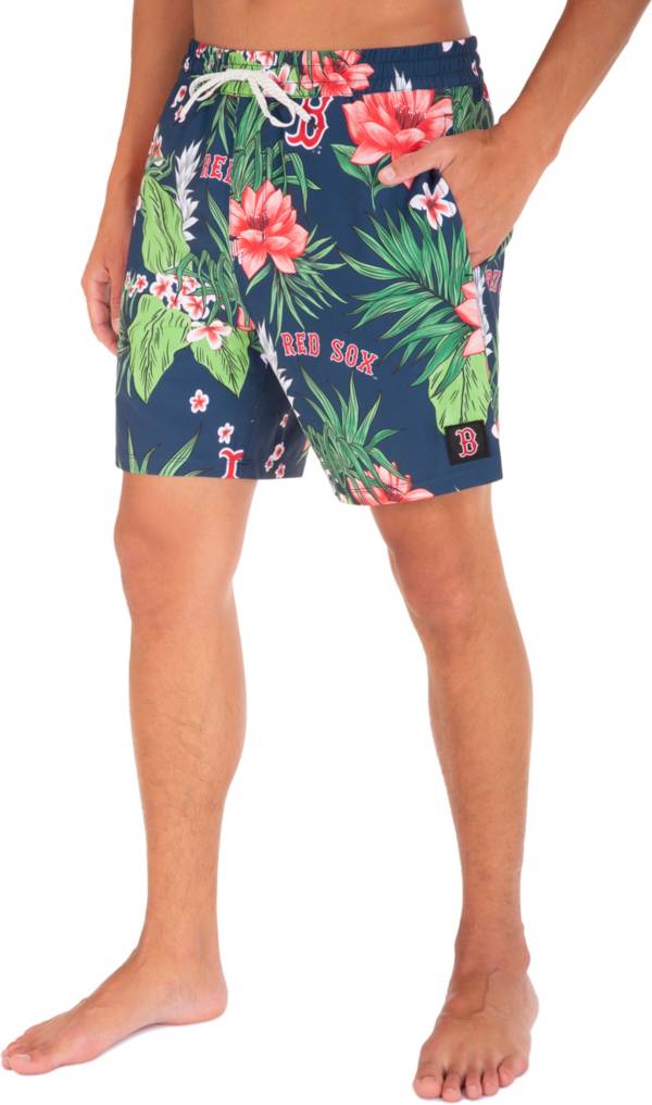 Hurley Men's Boston Red Sox Blue 17" Cannonball Board Shorts