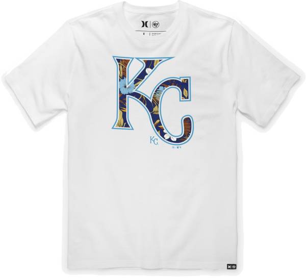 Hurley x '47 Men's Kansas City Royals White T-Shirt product image