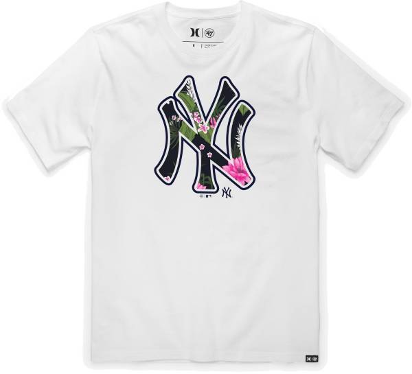 Hurley x '47 Men's New York Yankees White T-Shirt